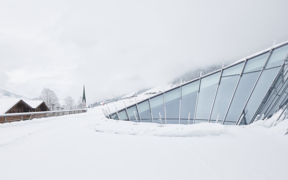 Congress Centrum Alpbach Außenansicht Winter © David Schreyer