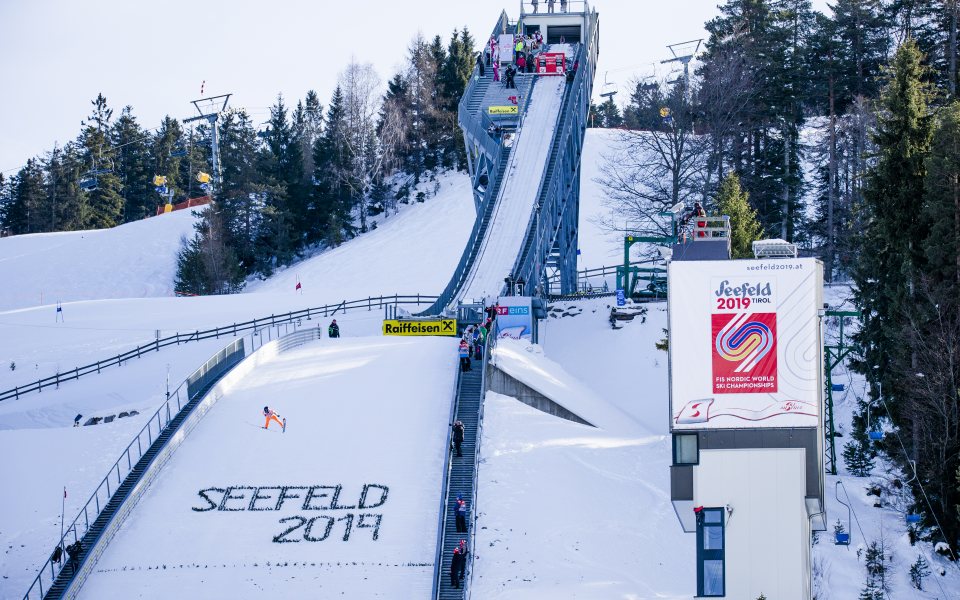 Nordische SkiWM Arena 2019 - Olympiaregion Seefeld
