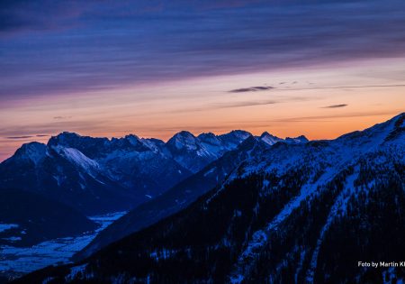 Aussicht am Morgen -Venet Gipfelhütte © Klotz Martin