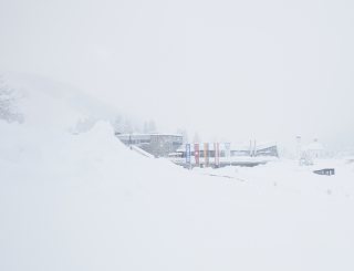 Außenansicht Winter - Olympiasport- und Kongresszentrum © David Schreyer