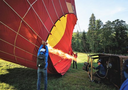 Heißluftballon © Alpin Convention