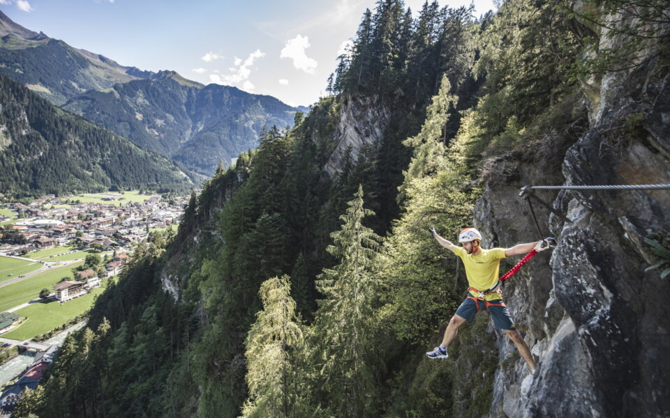 Klettersteig Zillertal © Dominic Ebenbichler